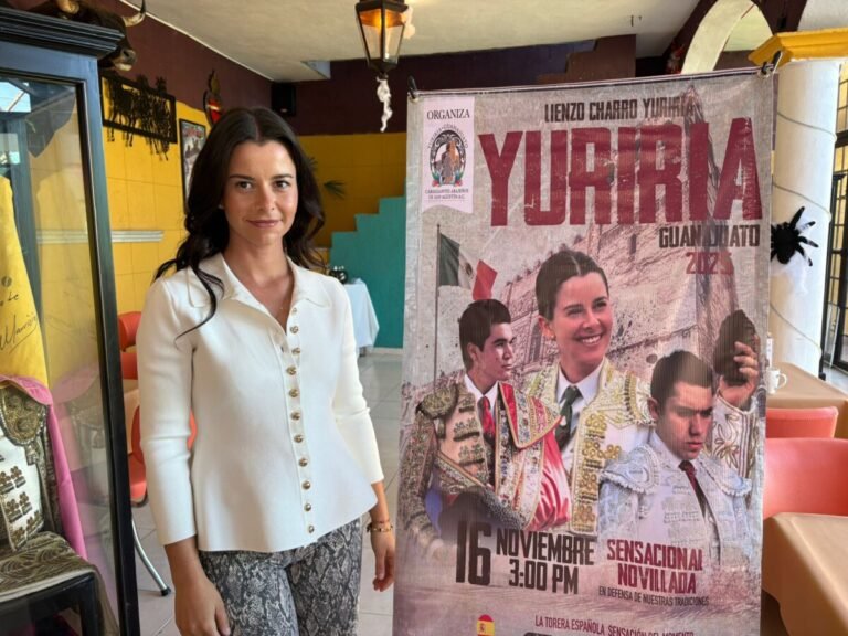 Miriam Cabas convive con los medios en Yuriria