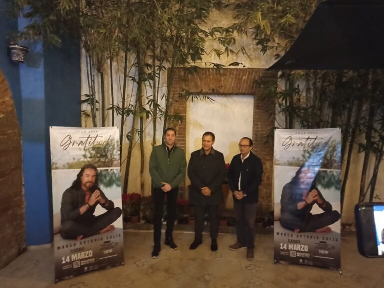 Anuncian concierto benéfico con Marco Antonio Solís
