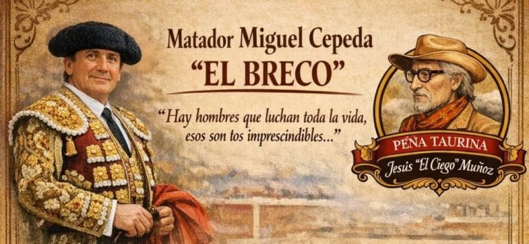 Homenaje a “El Breco” y habrá Peña “Ciego” Muñoz