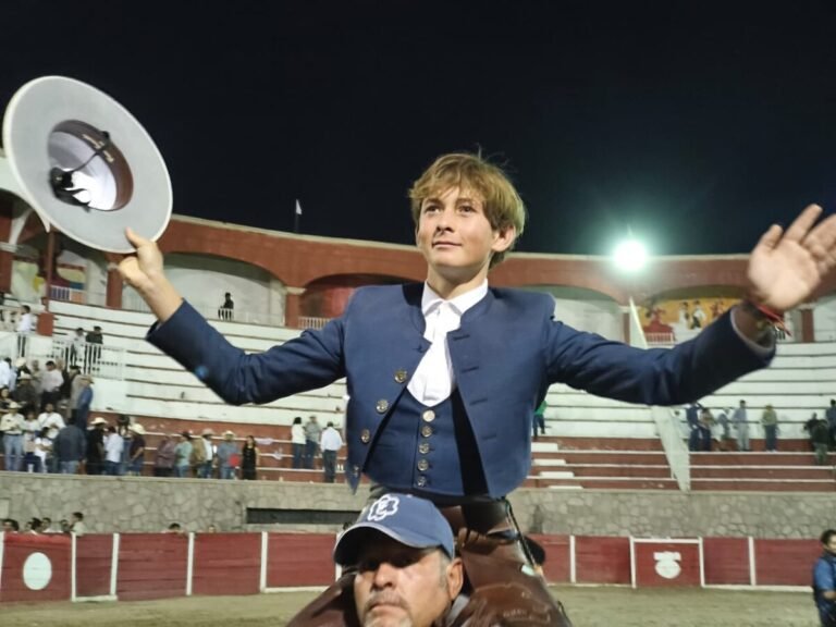 André a hombros en Jerez, Zacatecas