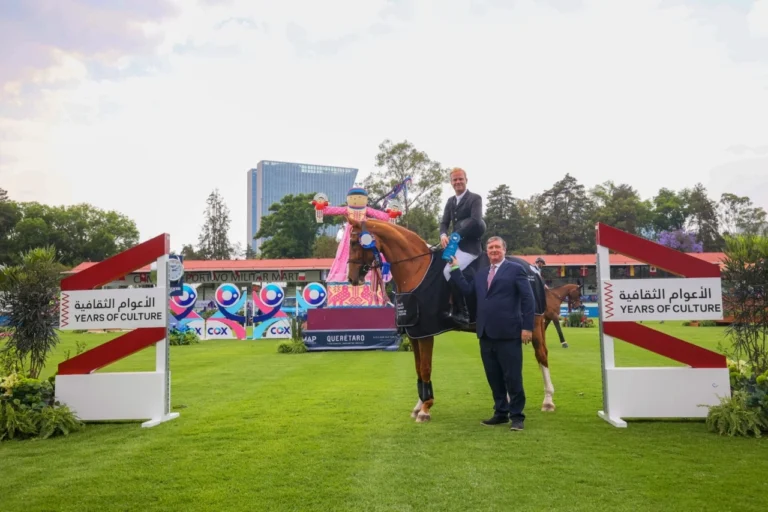 Jérôme Guéry, victoria del Premio Año Cultural del Global Champions Tour de México