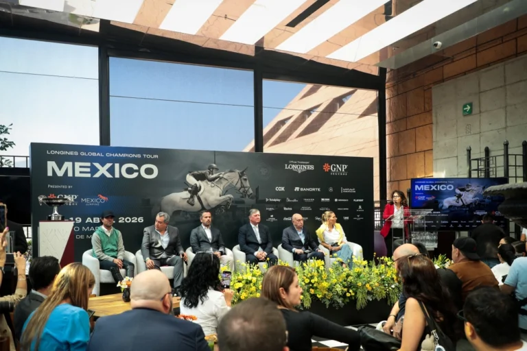 Presentan: Longines Global Champion Tour México 2026 por GNP Jumping.