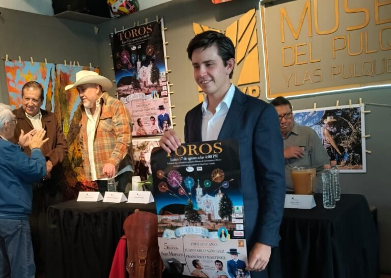 Toreo y Pulque hermanados en Santa Clara, Edomex